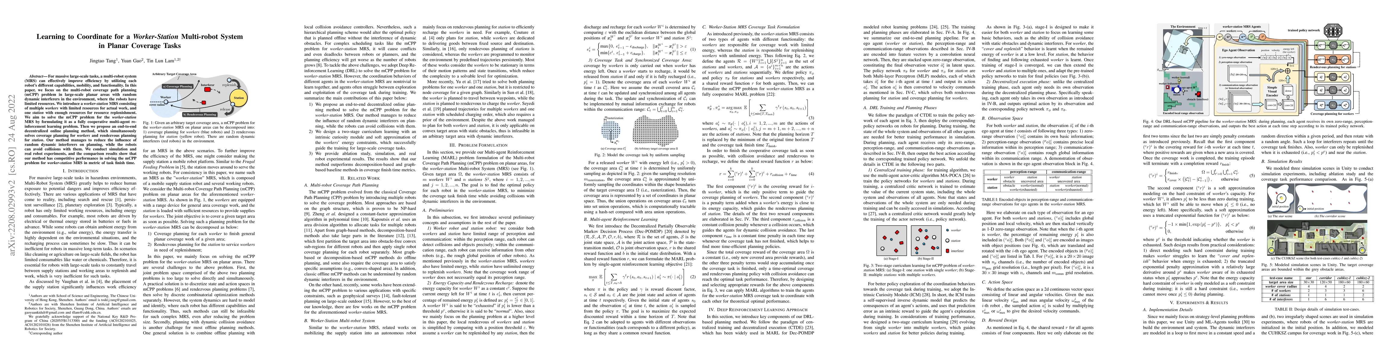 Thumbnail for Learning to Coordinate for a Worker-Station Multi-robot System in Planar
  Coverage Tasks