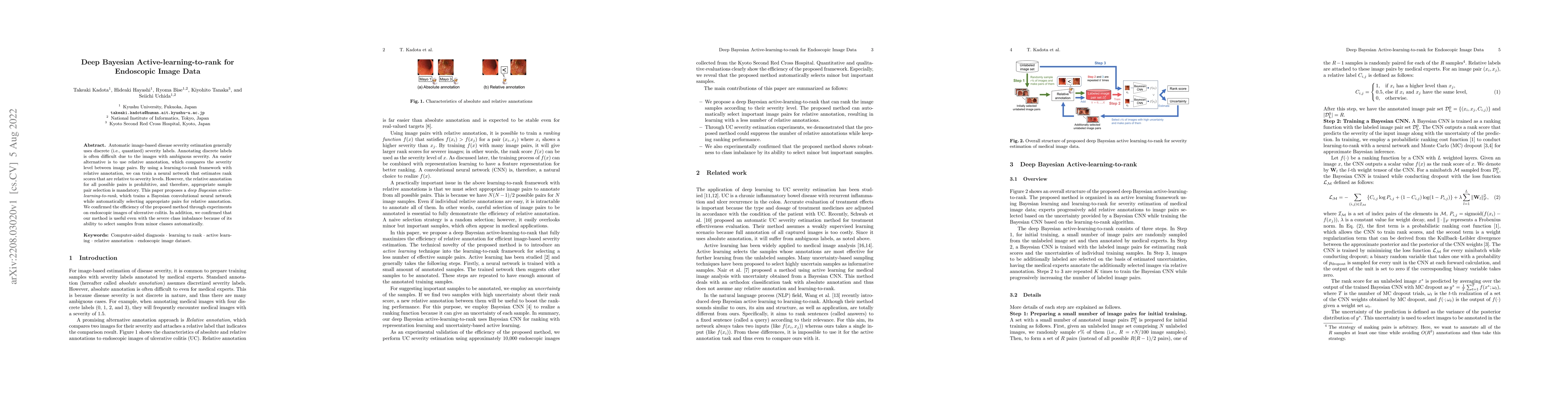 Thumbnail for Deep Bayesian Active-Learning-to-Rank for Endoscopic Image Data