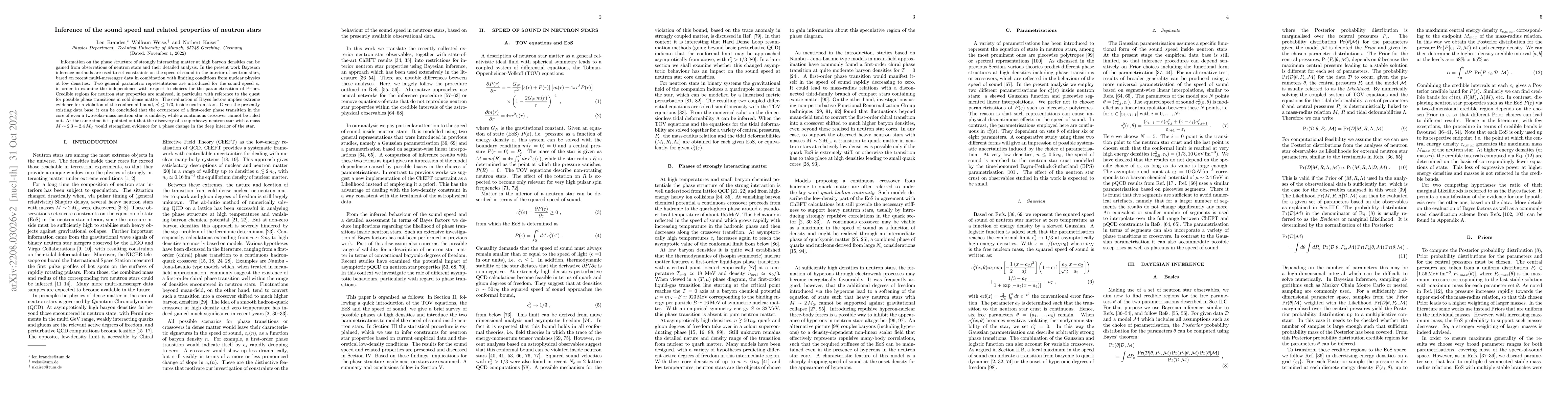 Thumbnail for Inference of the sound speed and related properties of neutron stars