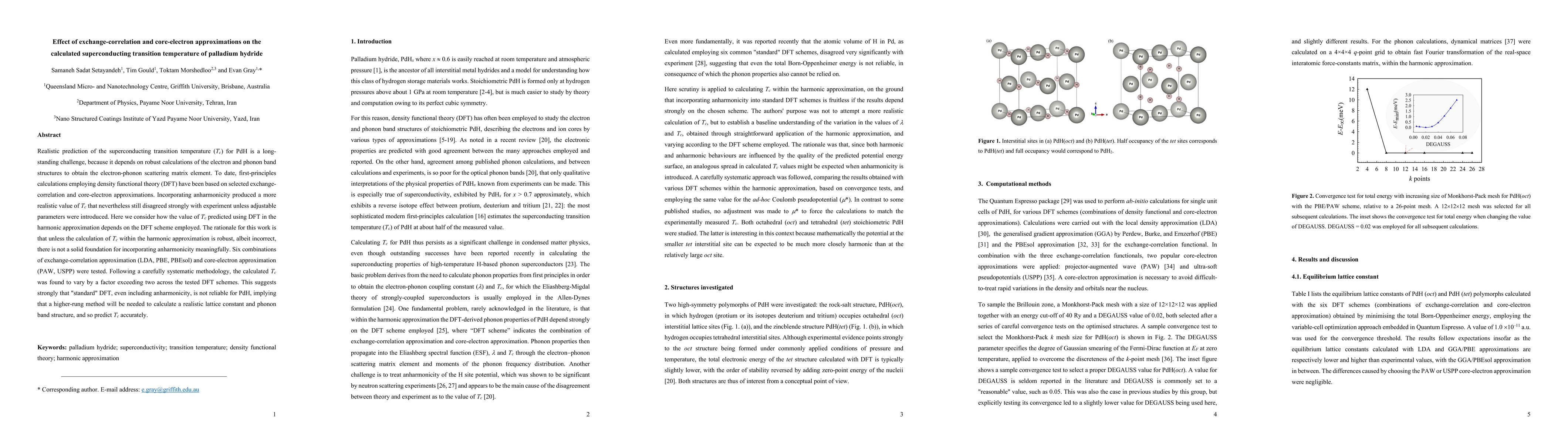 Thumbnail for Effect of exchange-correlation and core-electron approximations on the
  calculated superconducting transition temperature of palladium hydride