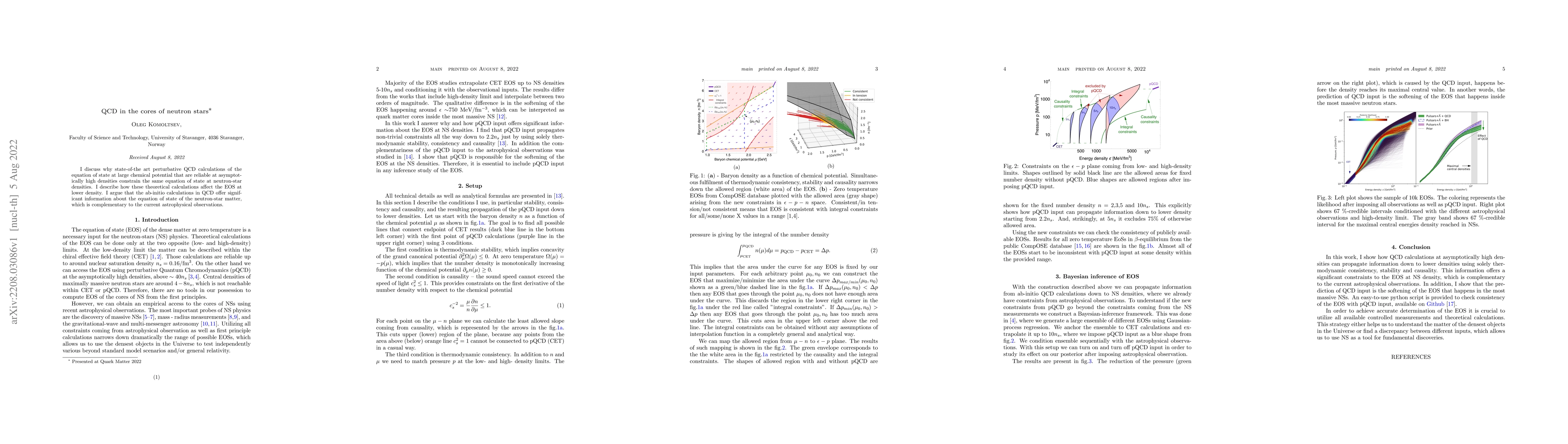 Thumbnail for QCD in the cores of neutron stars