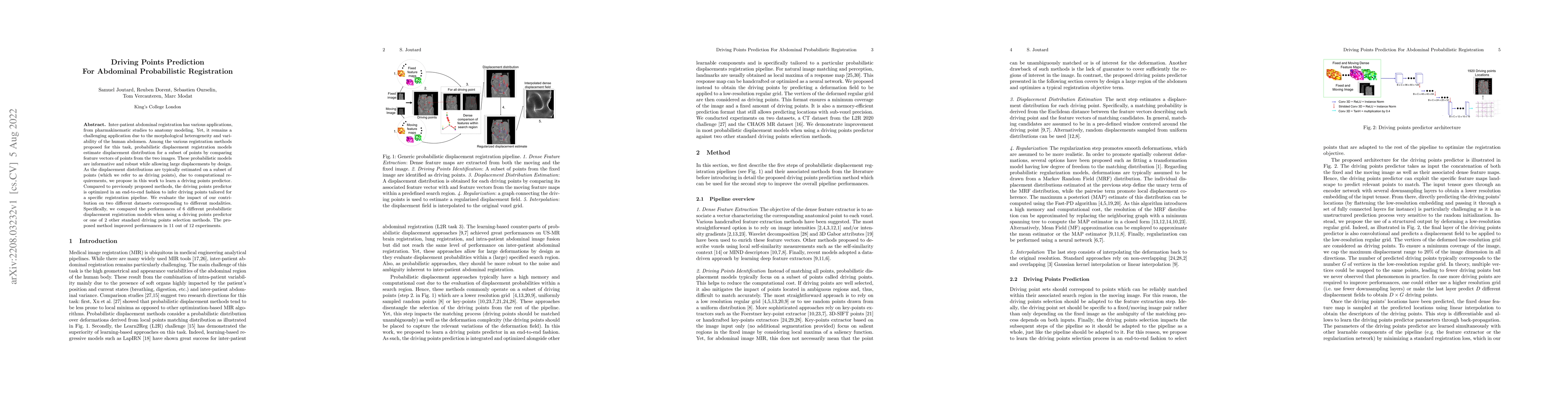 Thumbnail for Driving Points Prediction For Abdominal Probabilistic Registration