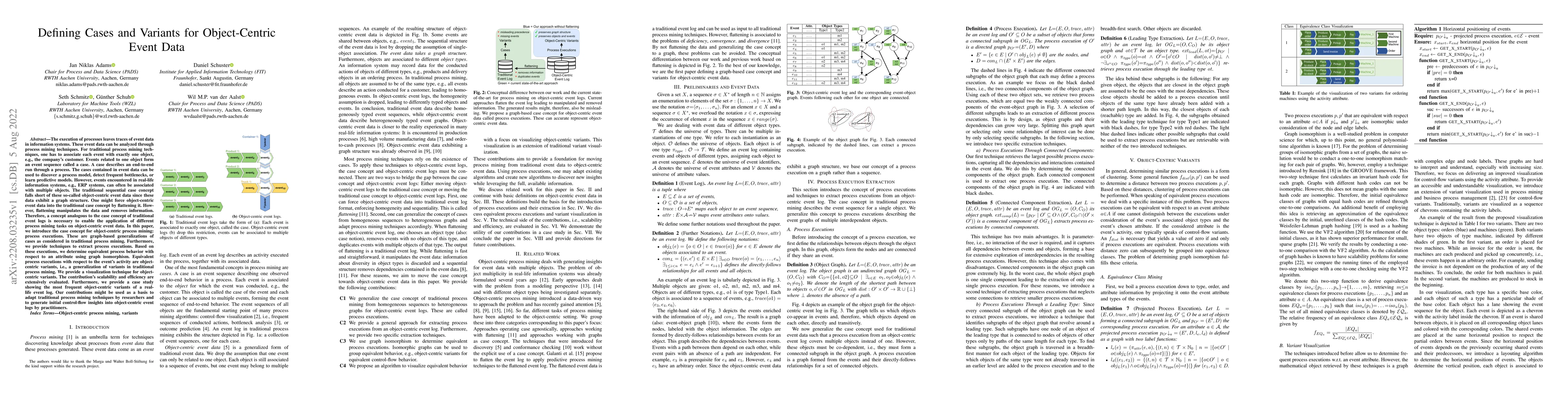 Thumbnail for Defining Cases and Variants for Object-Centric Event Data