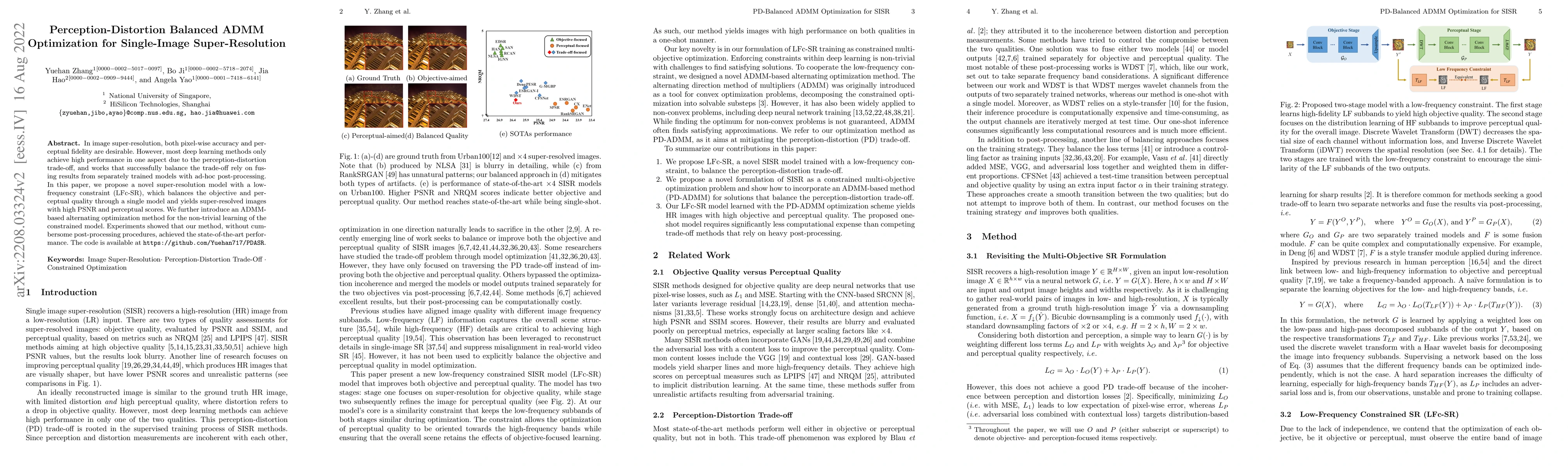 Thumbnail for Perception-Distortion Balanced ADMM Optimization for Single-Image
  Super-Resolution
