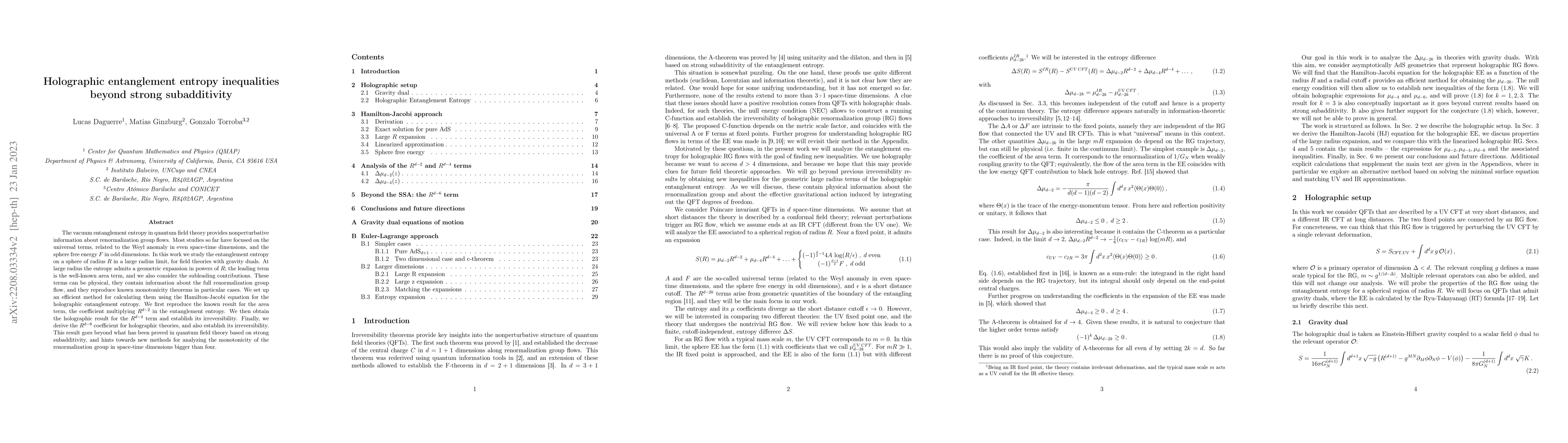 Thumbnail for Holographic entanglement entropy inequalities beyond strong
  subadditivity