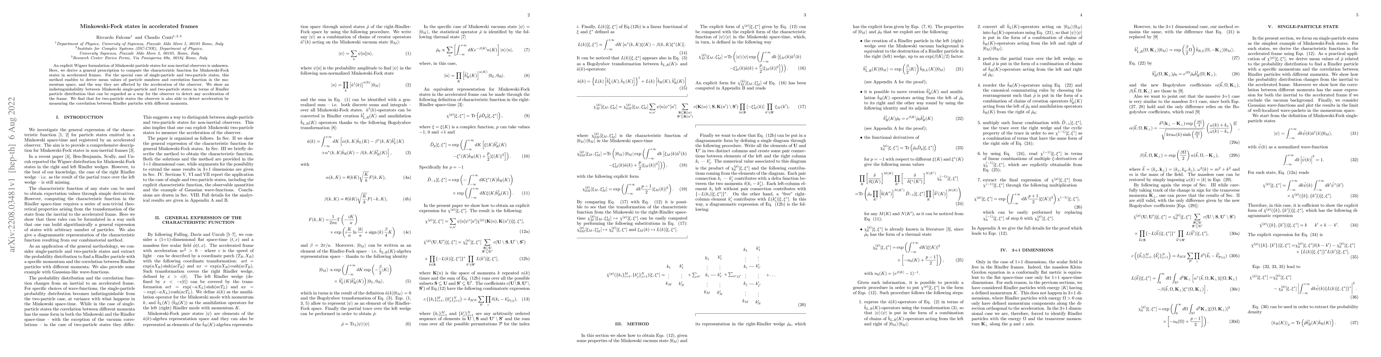 Thumbnail for Minkowski-Fock states in accelerated frames