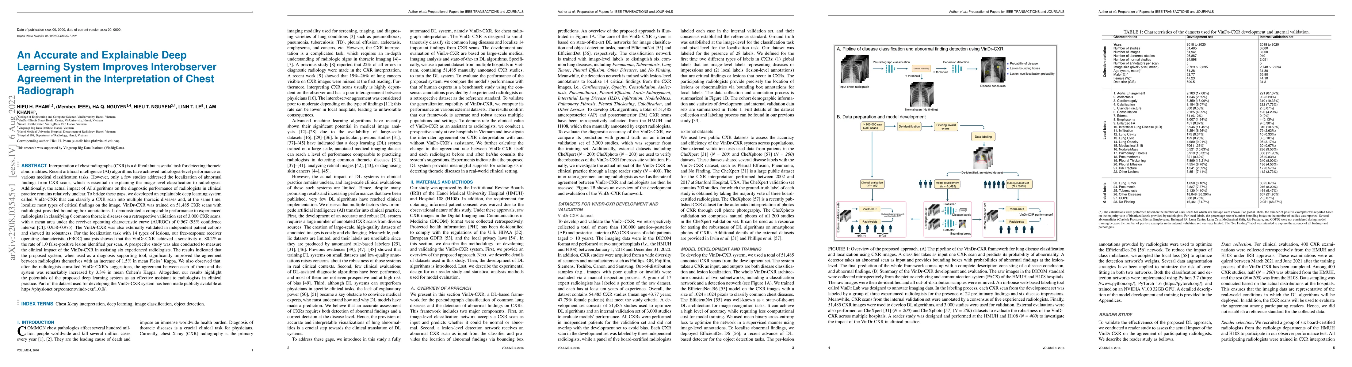 Thumbnail for An Accurate and Explainable Deep Learning System Improves Interobserver
  Agreement in the Interpretation of Chest Radiograph