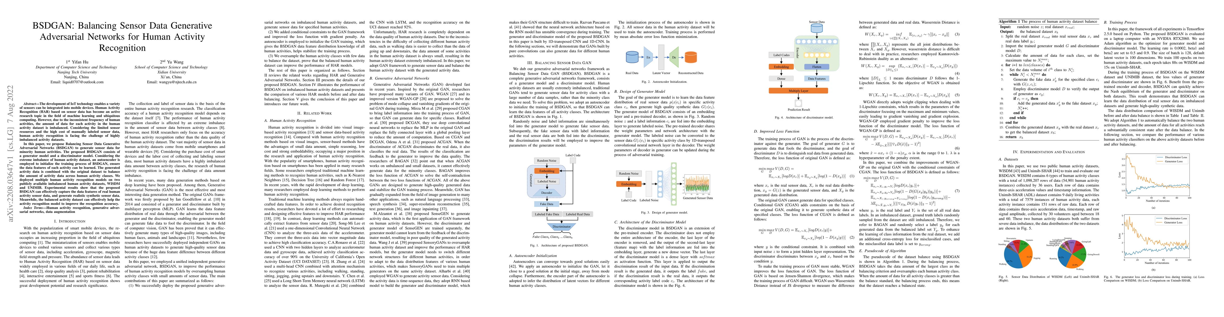 Thumbnail for BSDGAN: Balancing Sensor Data Generative Adversarial Networks for Human
  Activity Recognition