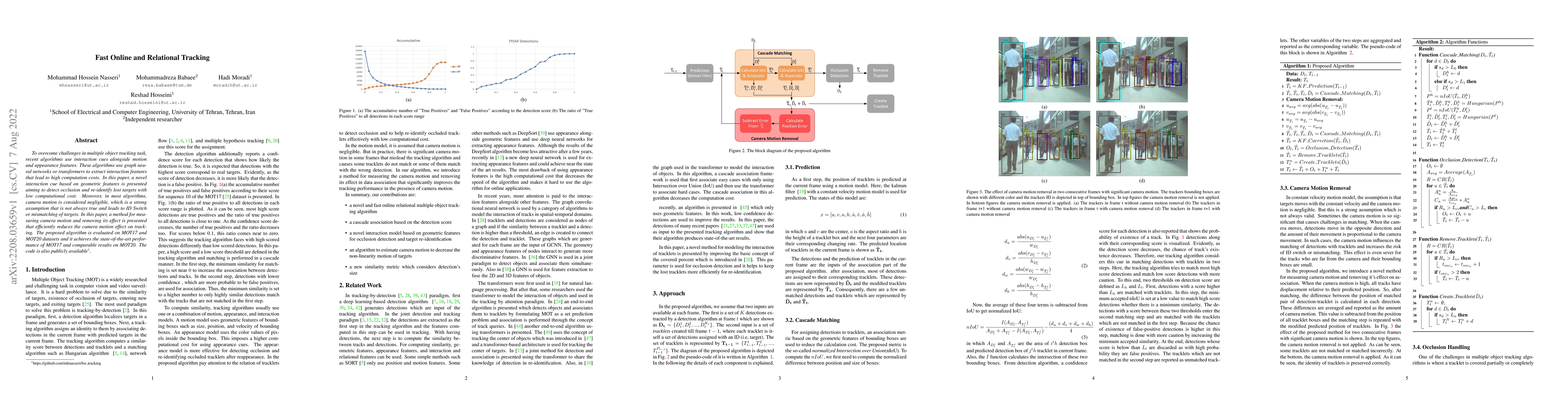 Thumbnail for Fast Online and Relational Tracking