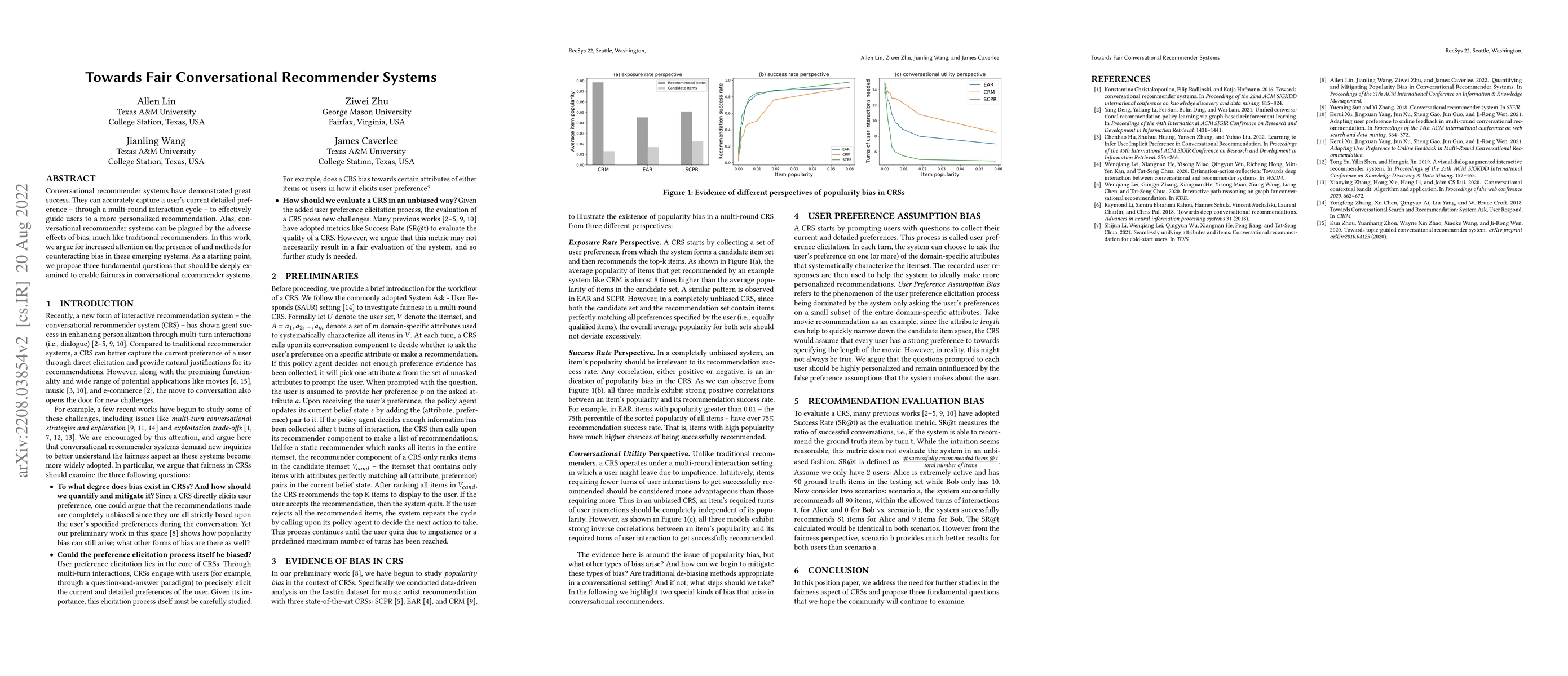 Thumbnail for Towards Fair Conversational Recommender Systems