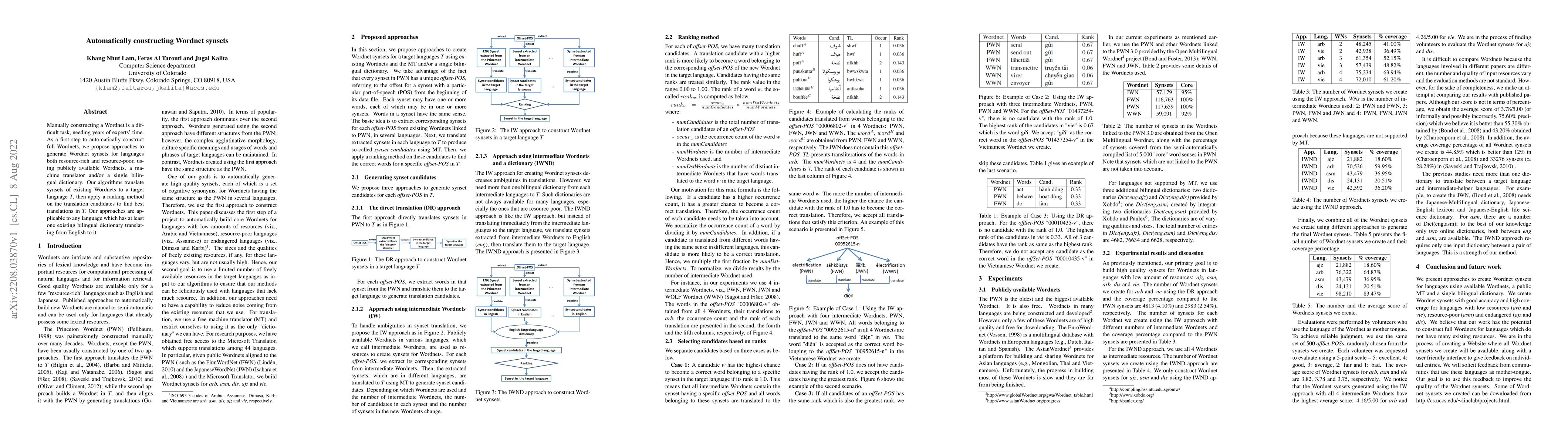 Thumbnail for Automatically constructing Wordnet synsets