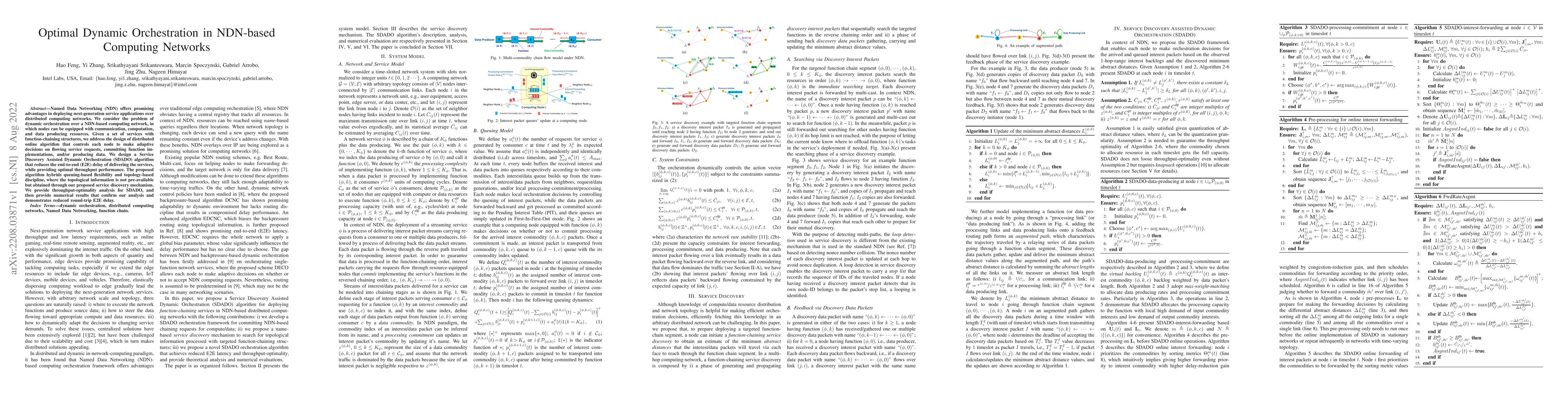 Thumbnail for Optimal Dynamic Orchestration in NDN-based Computing Networks
