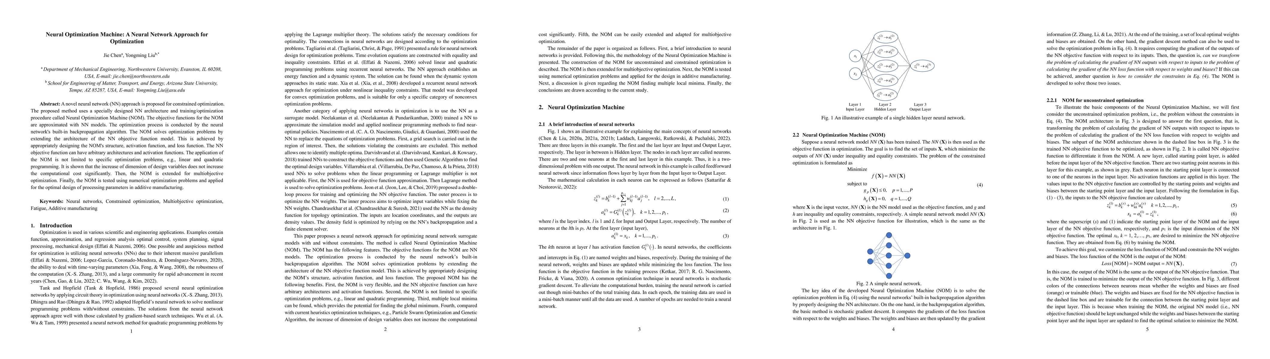 Thumbnail for Neural Optimization Machine: A Neural Network Approach for Optimization