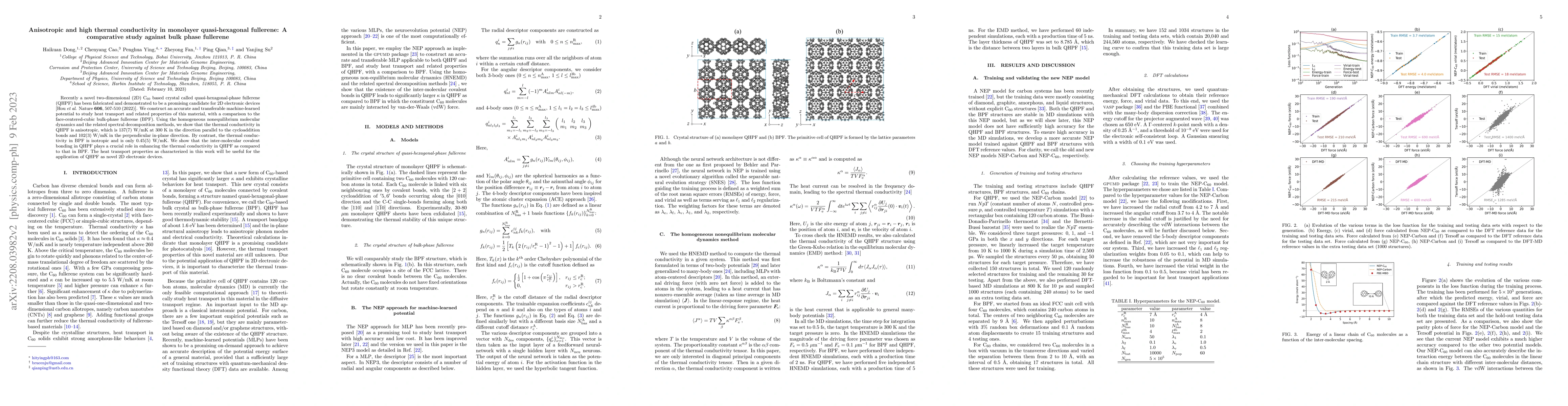 Thumbnail for Anisotropic and high thermal conductivity in monolayer quasi-hexagonal
  fullerene: A comparative study against bulk phase fullerene