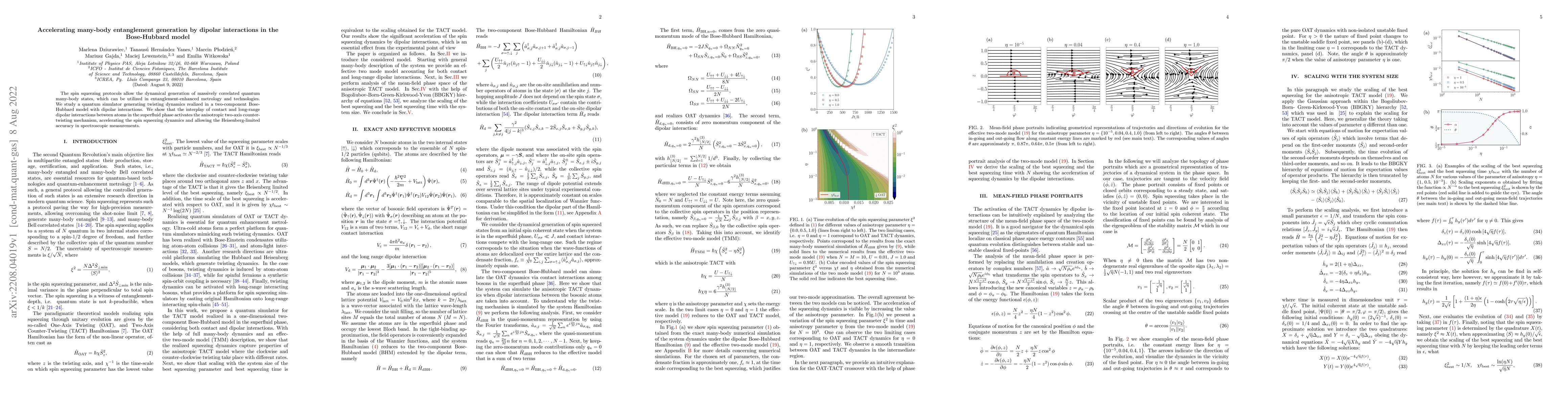 Thumbnail for Accelerating many-body entanglement generation by dipolar interactions
  in the Bose-Hubbard model