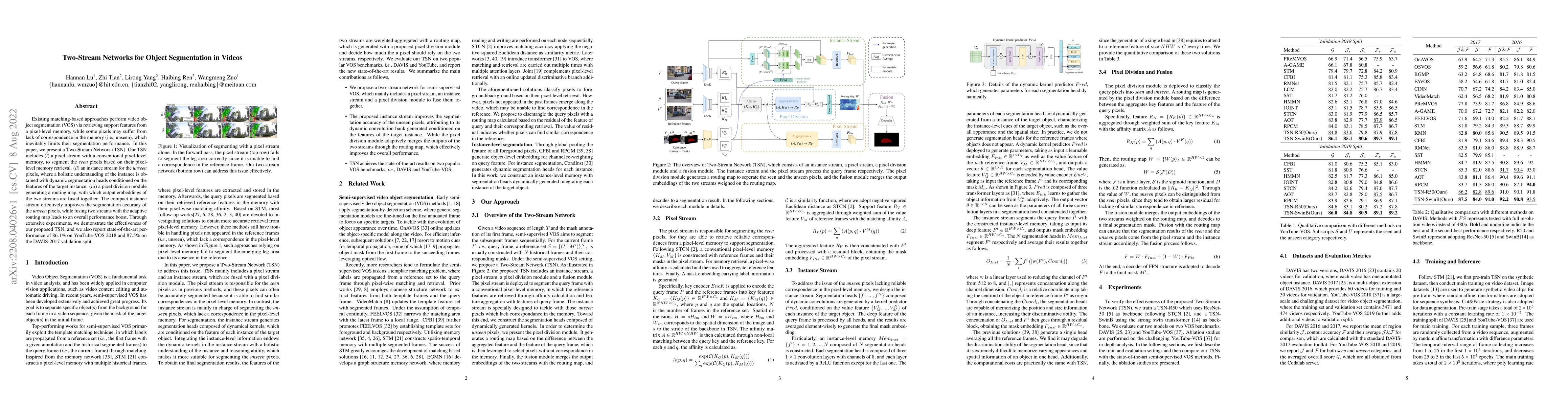 Thumbnail for Two-Stream Networks for Object Segmentation in Videos