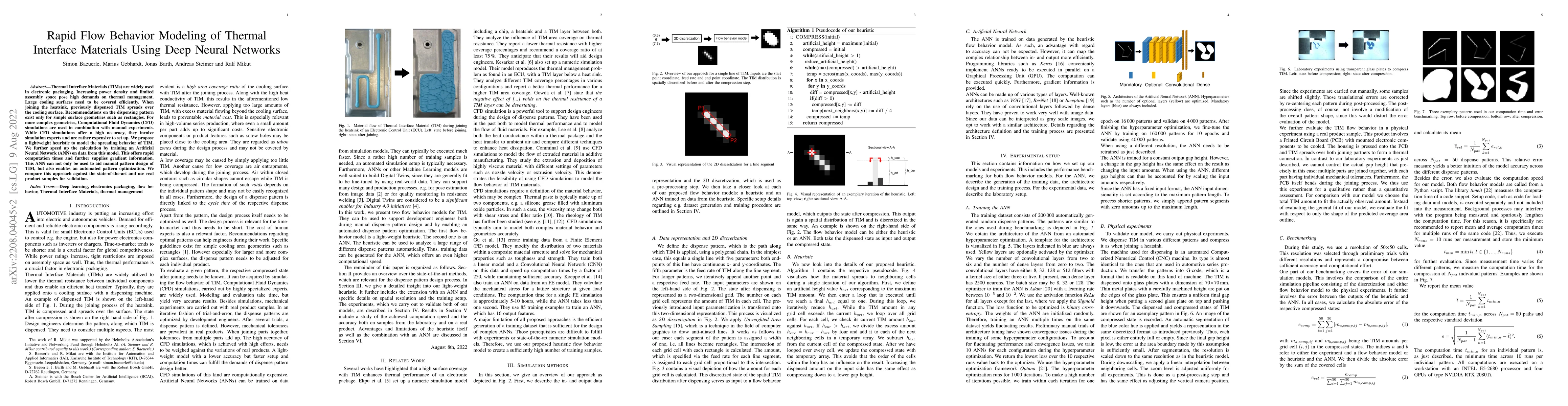 Thumbnail for Rapid Flow Behavior Modeling of Thermal Interface Materials Using Deep
  Neural Networks
