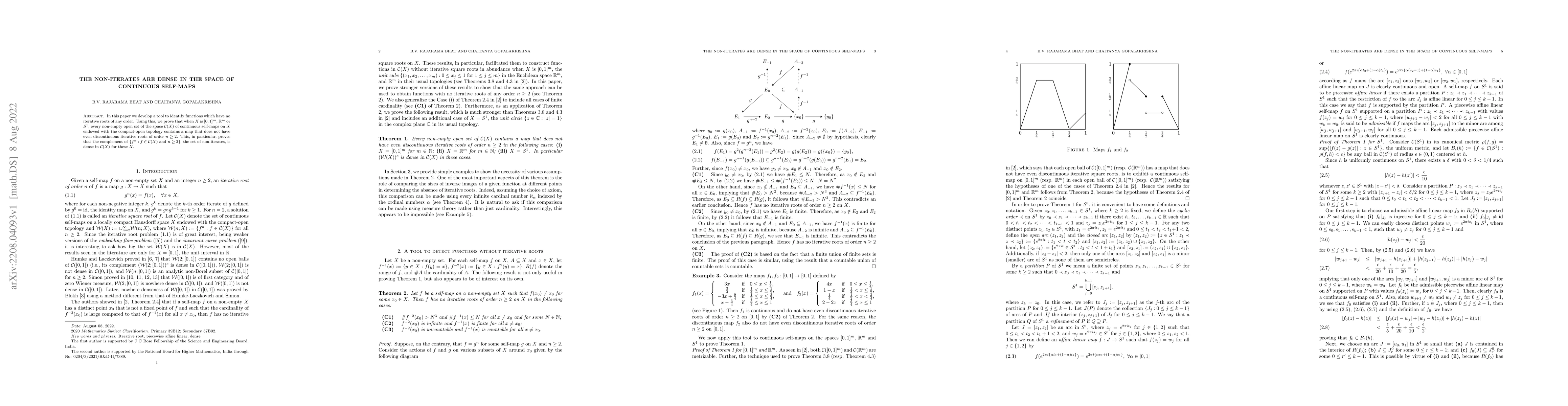 Thumbnail for The non-iterates are dense in the space of continuous self-maps