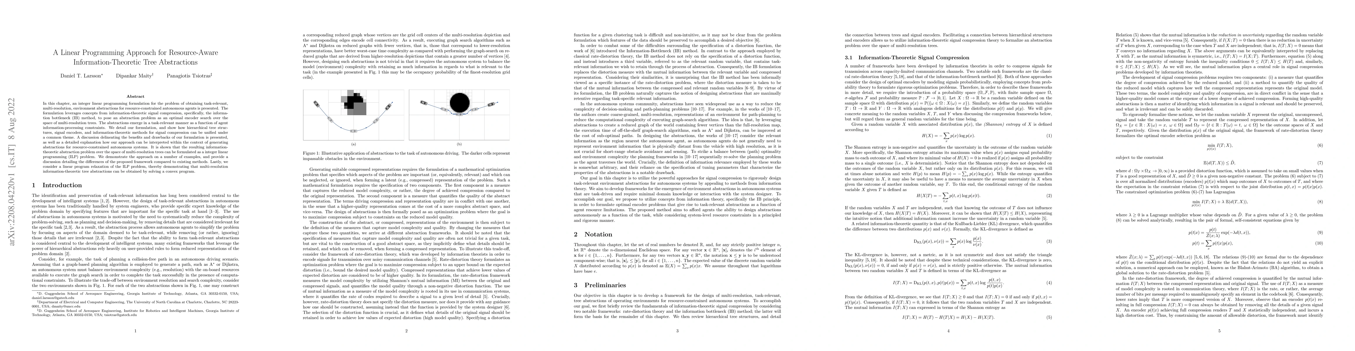 Thumbnail for A Linear Programming Approach for Resource-Aware Information-Theoretic
  Tree Abstractions