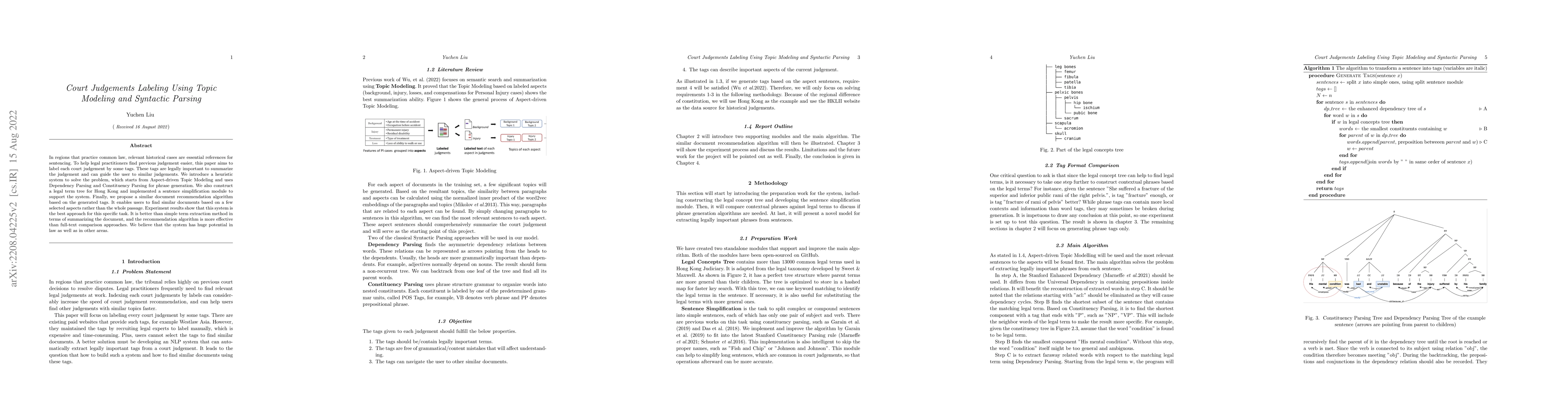 Thumbnail for Court Judgement Labeling Using Topic Modeling and Syntactic Parsing