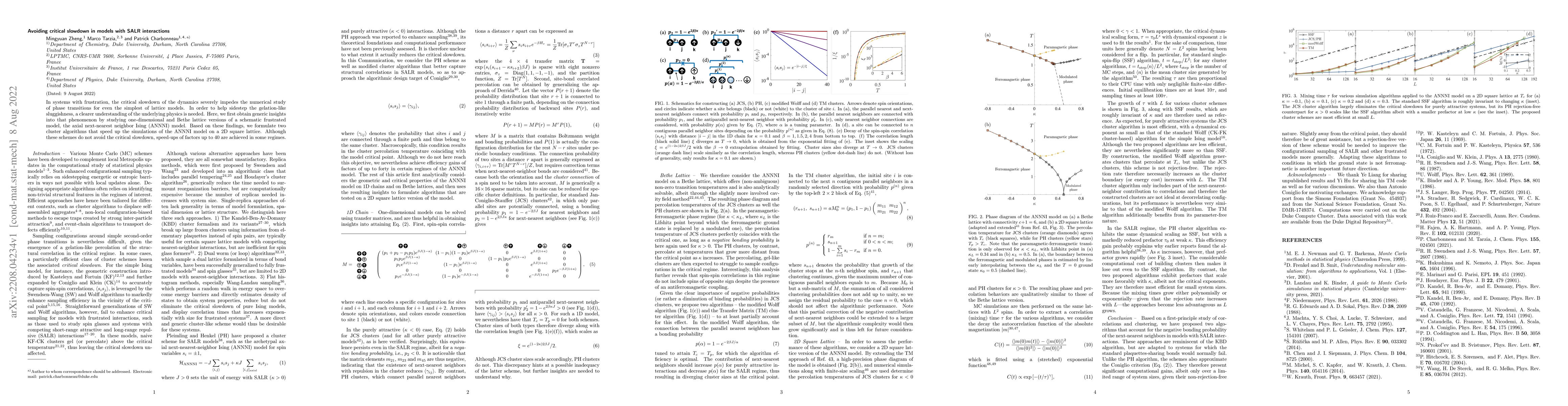 Thumbnail for Avoiding critical slowdown in models with SALR interactions