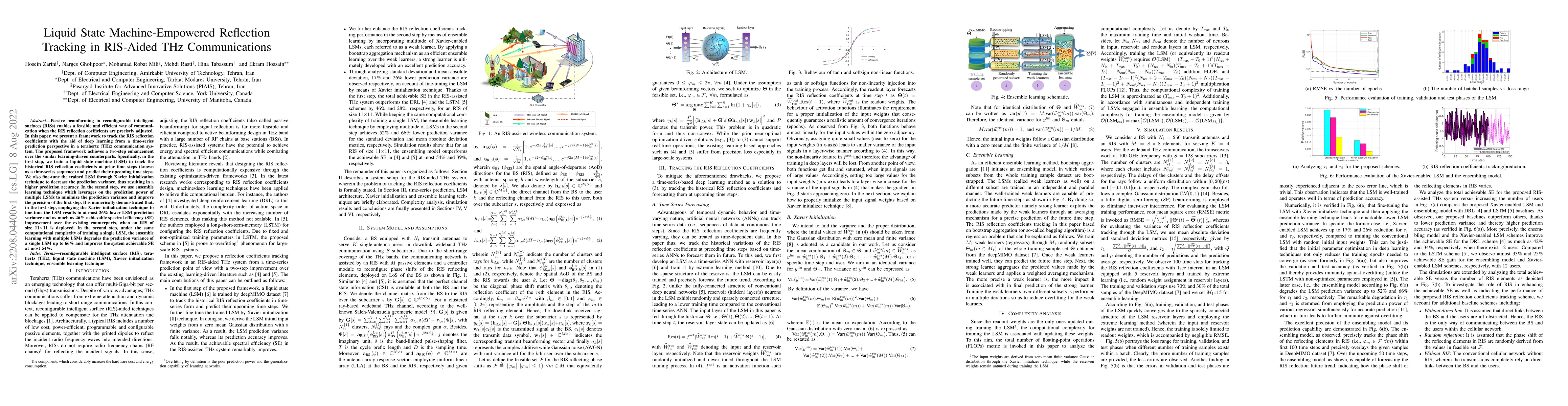 Thumbnail for Liquid State Machine-Empowered Reflection Tracking in RIS-Aided THz
  Communications
