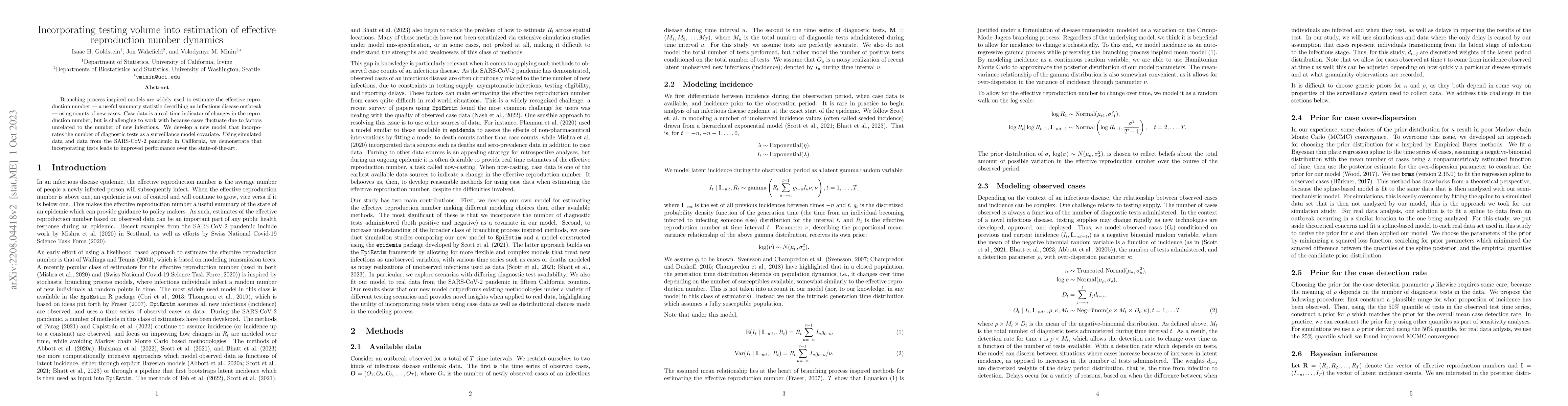 Thumbnail for Incorporating testing volume into estimation of effective reproduction
  number dynamics