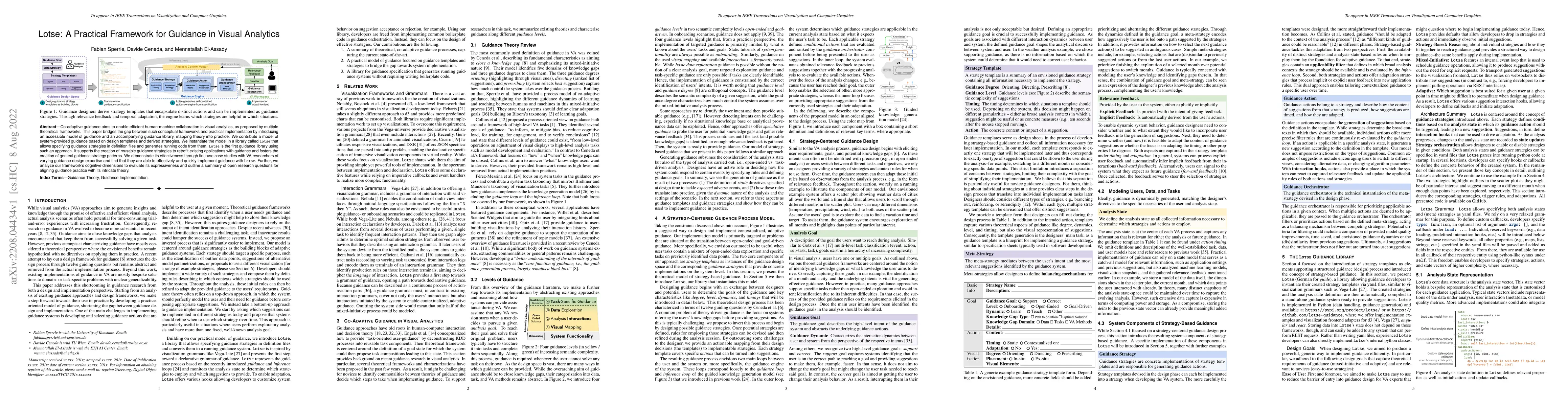 Thumbnail for Lotse: A Practical Framework for Guidance in Visual Analytics