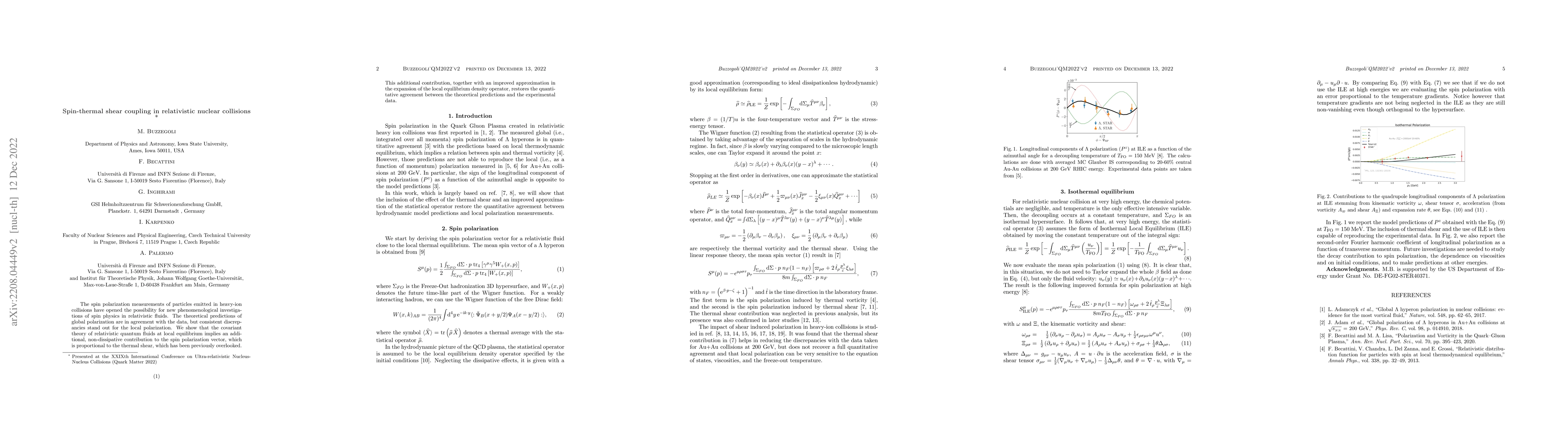 Thumbnail for Spin-thermal shear coupling in relativistic nuclear collisions