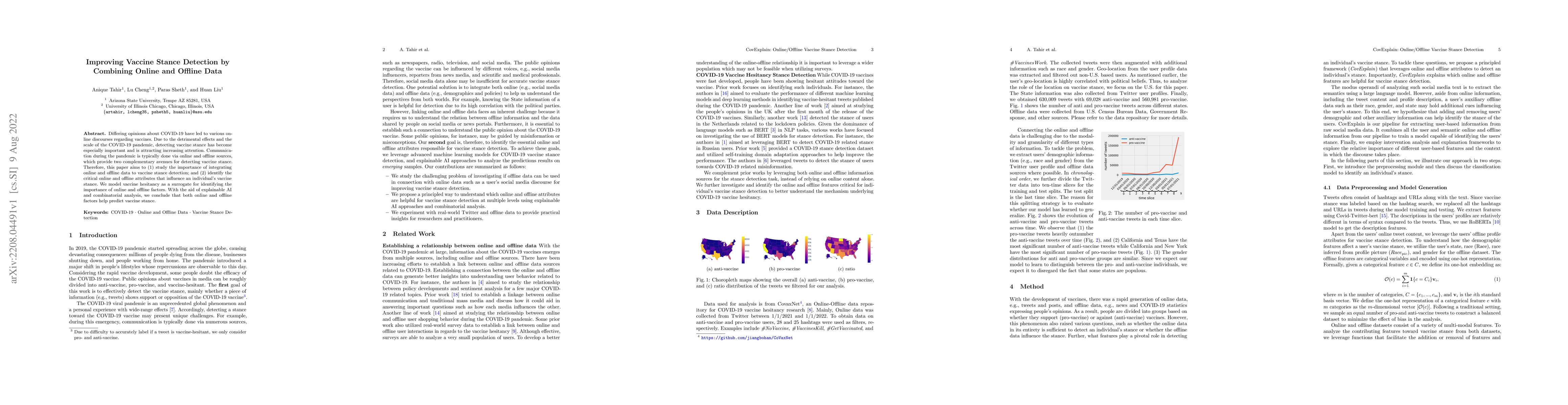 Thumbnail for Improving Vaccine Stance Detection by Combining Online and Offline Data