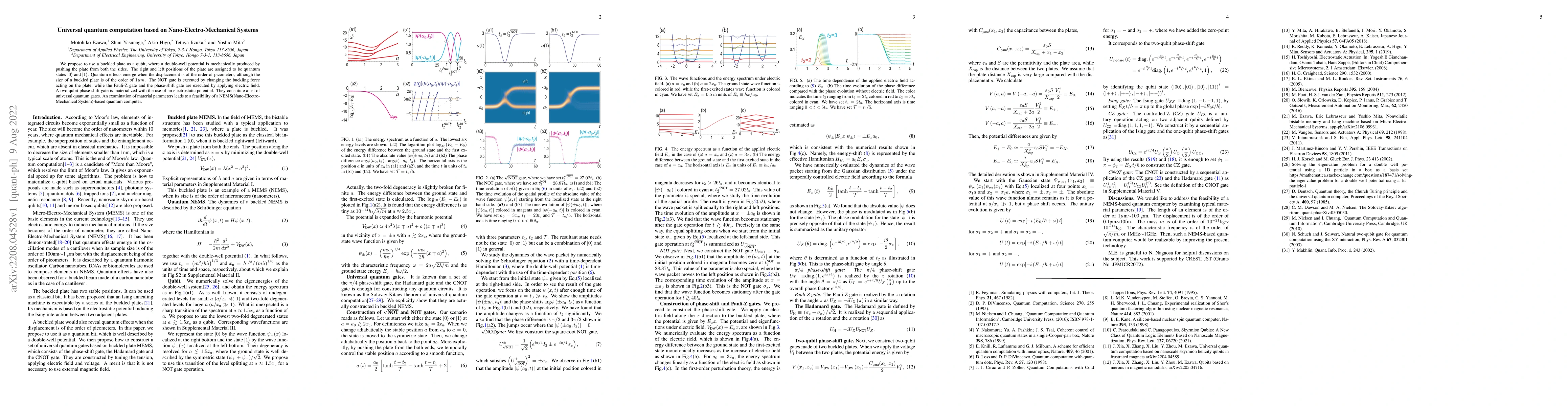 Thumbnail for Universal quantum computation based on Nano-Electro-Mechanical Systems