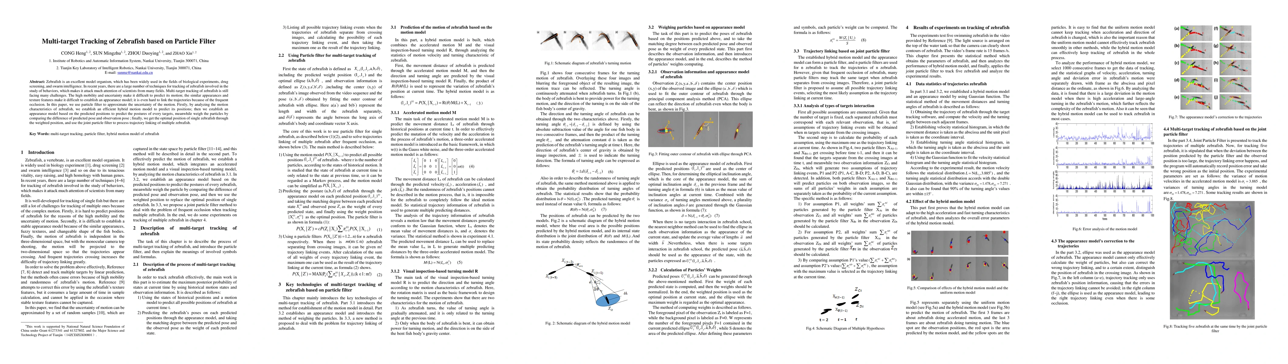 Thumbnail for Multi-target Tracking of Zebrafish based on Particle Filter