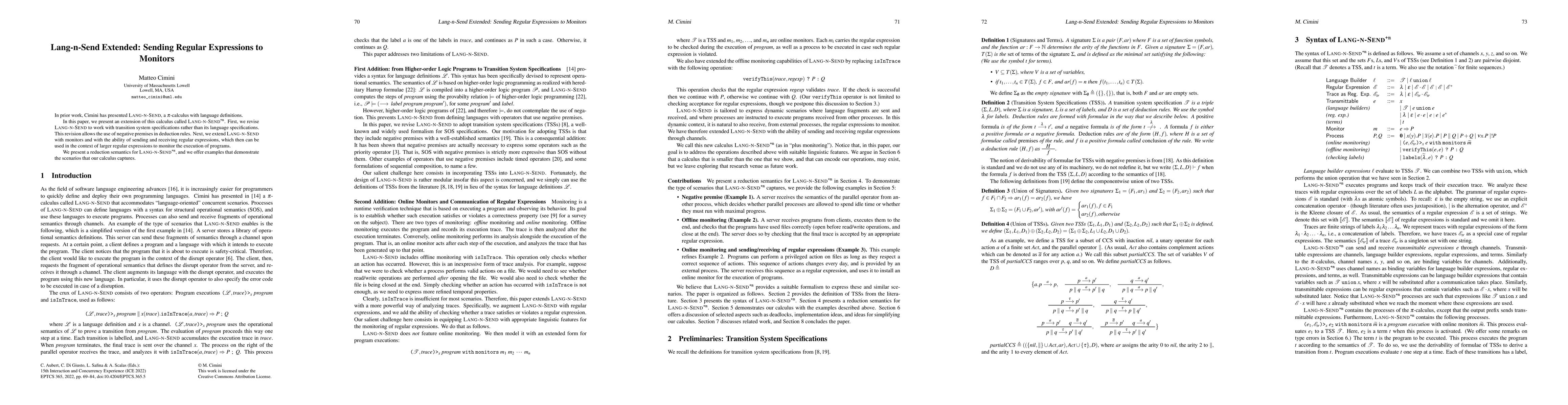 Thumbnail for Lang-n-Send Extended: Sending Regular Expressions to Monitors