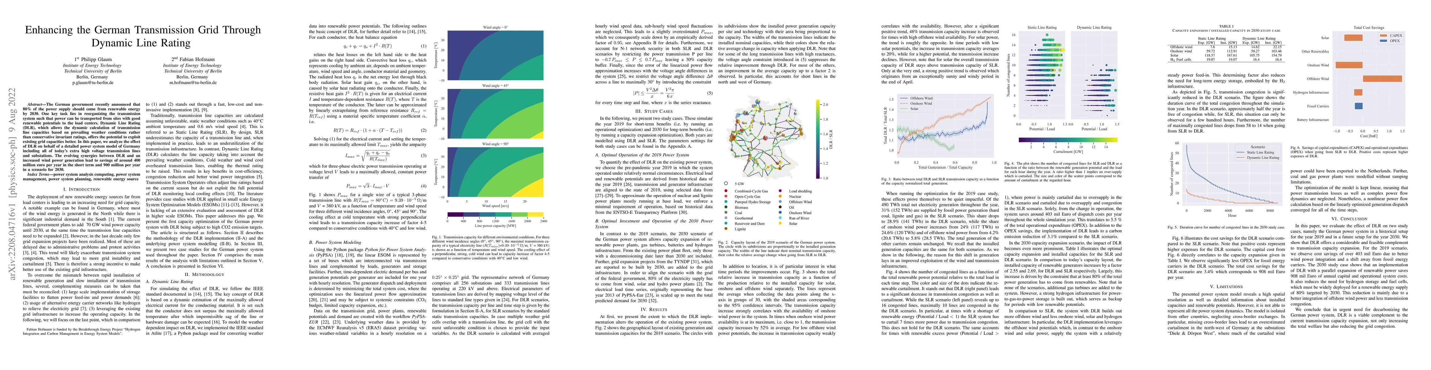 Thumbnail for Enhancing the German Transmission Grid Through Dynamic Line Rating