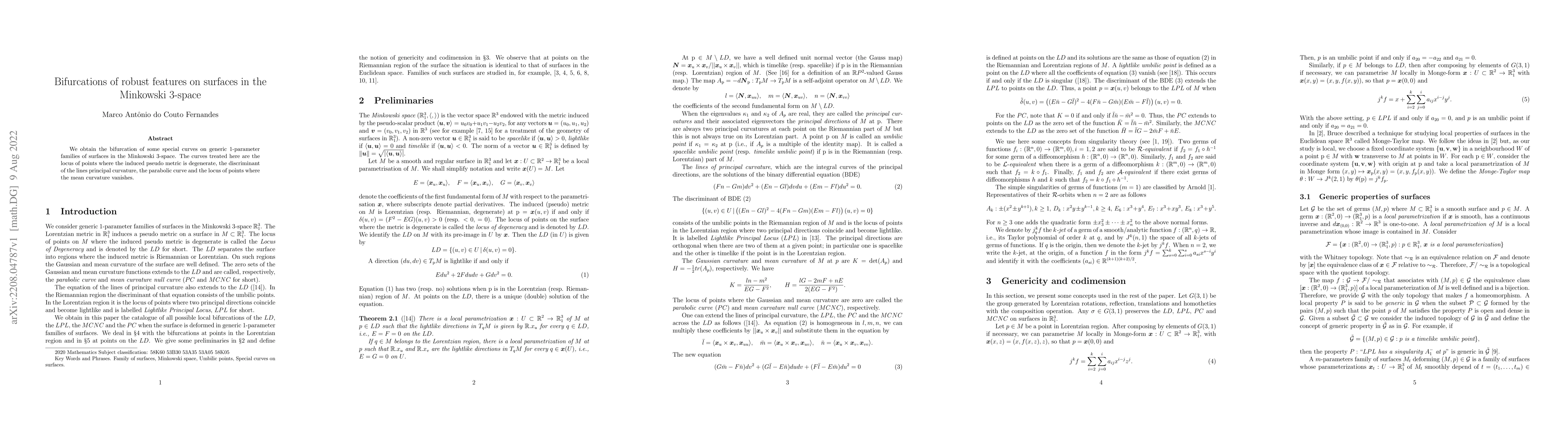 Thumbnail for Bifurcations of robust features on surfaces in the Minkowski 3-space