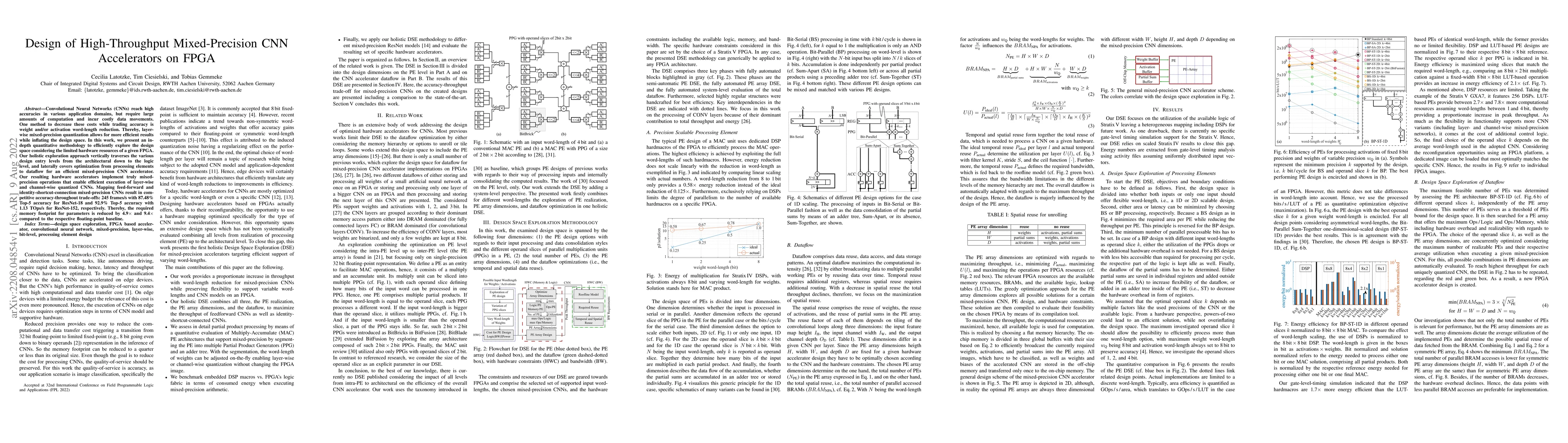 Thumbnail for Design of High-Throughput Mixed-Precision CNN Accelerators on FPGA