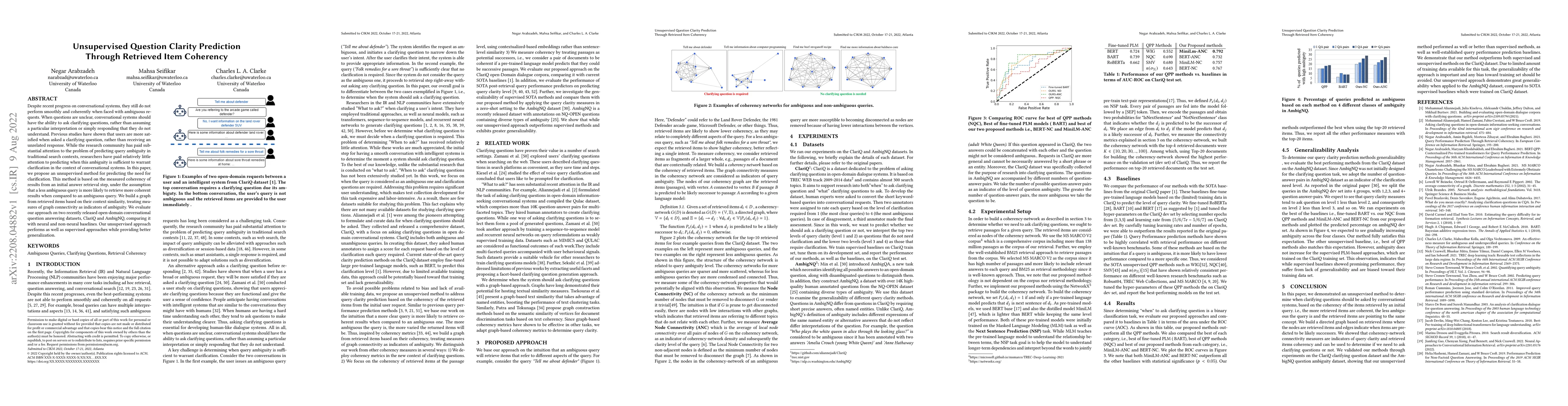 Thumbnail for Unsupervised Question Clarity Prediction Through Retrieved Item
  Coherency