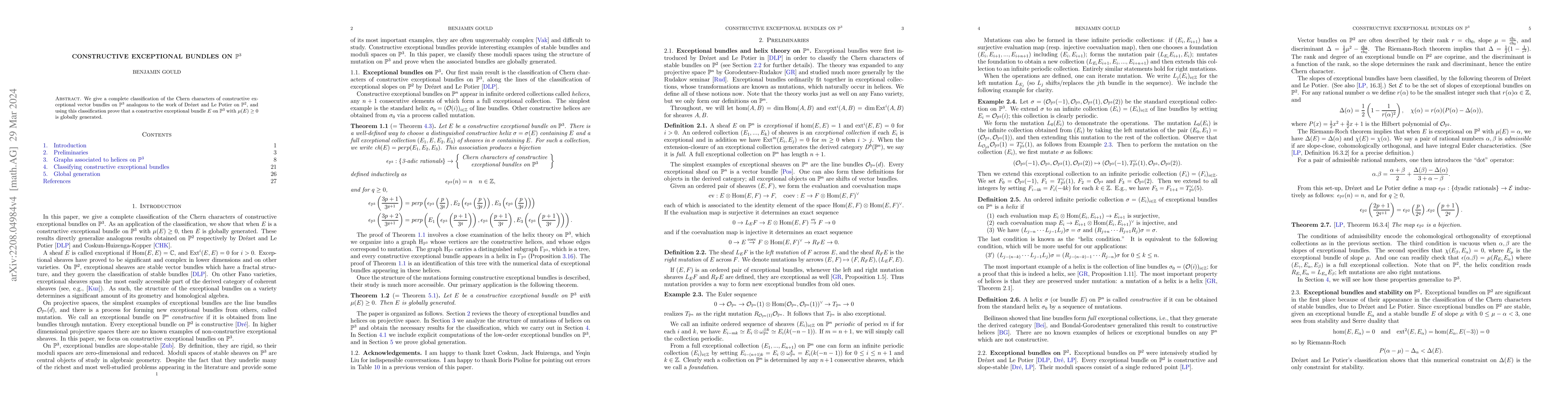 Thumbnail for Constructive exceptional bundles on $\mathbb{P}^3$