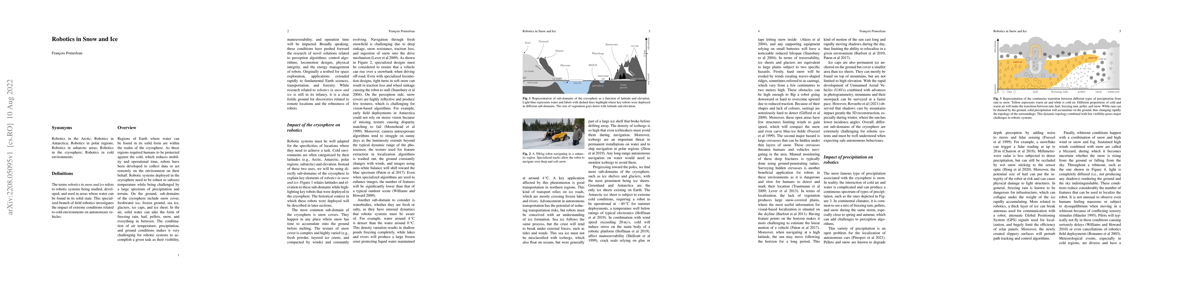 Thumbnail for Robotics in Snow and Ice
