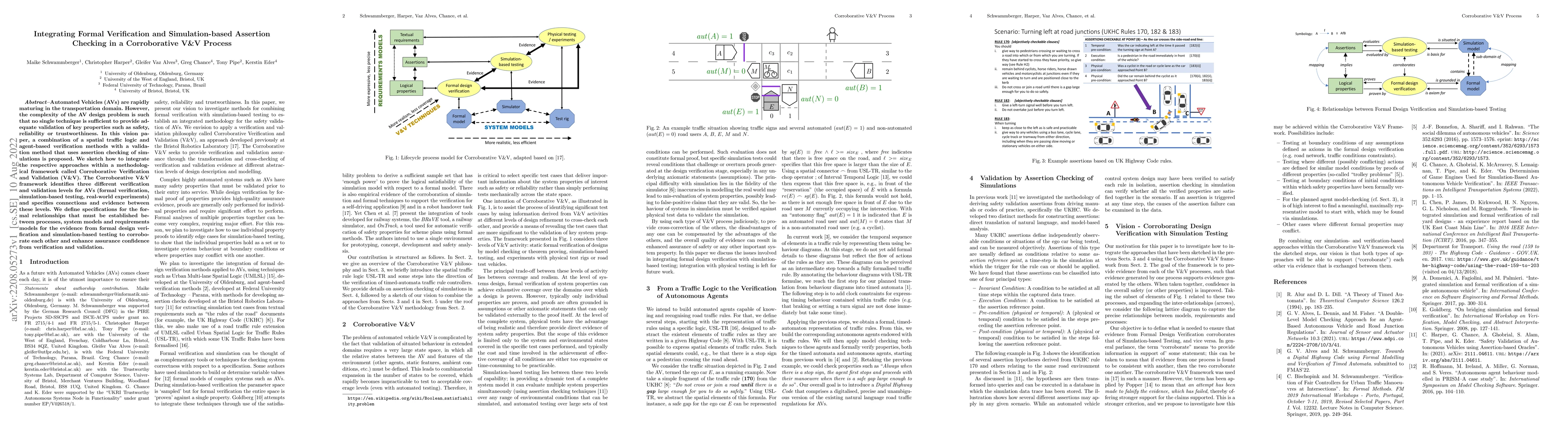 Thumbnail for Integrating Formal Verification and Simulation-based Assertion Checking
  in a Corroborative V&V Process