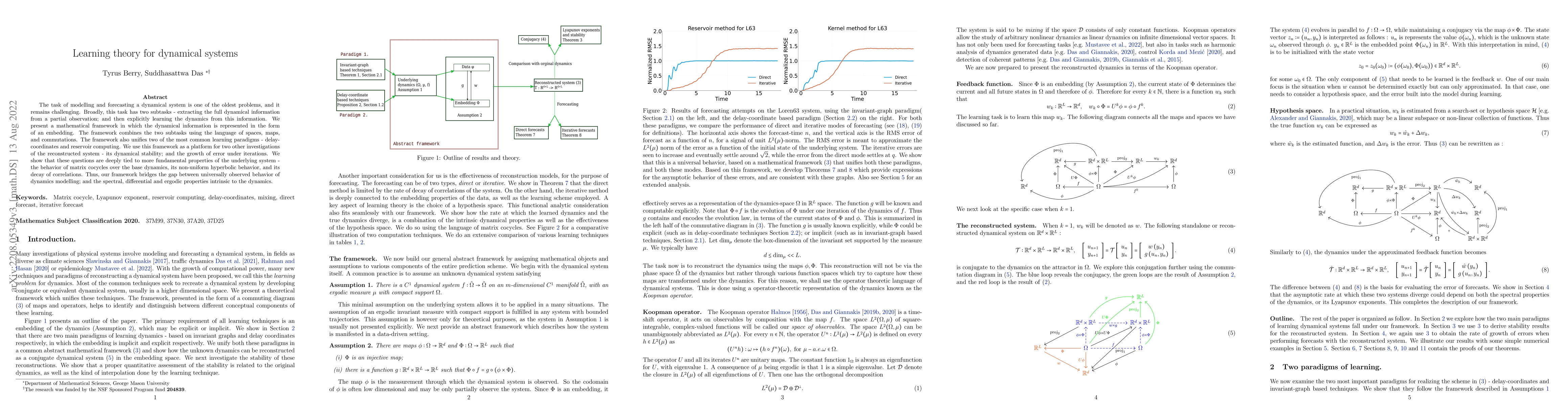 Thumbnail for Learning theory for dynamical systems