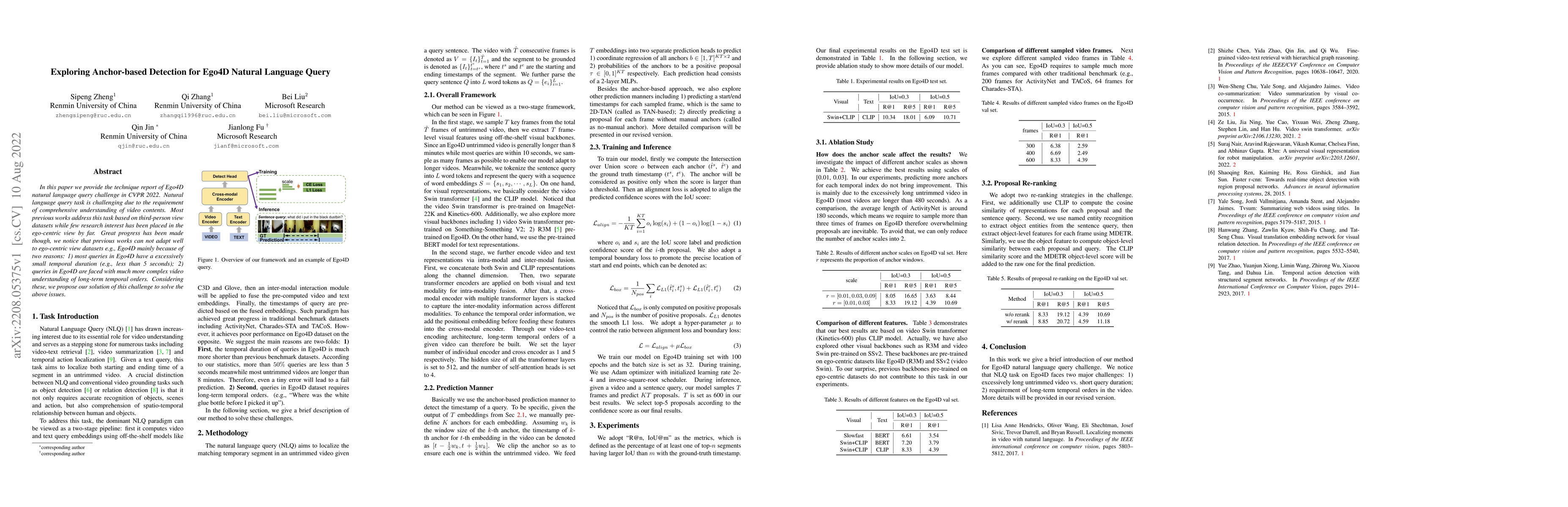 Thumbnail for Exploring Anchor-based Detection for Ego4D Natural Language Query