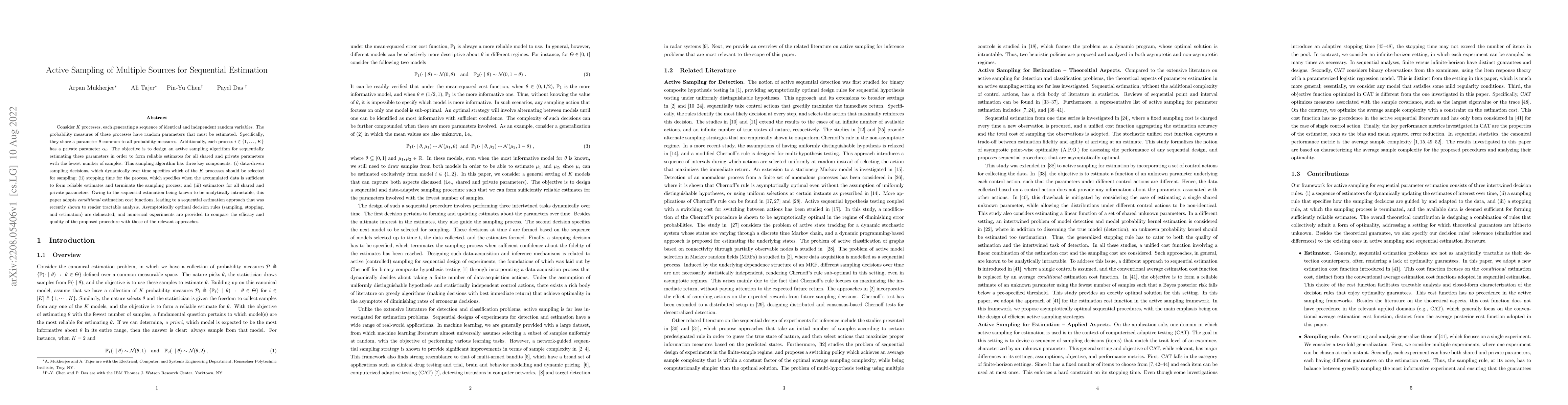 Thumbnail for Active Sampling of Multiple Sources for Sequential Estimation