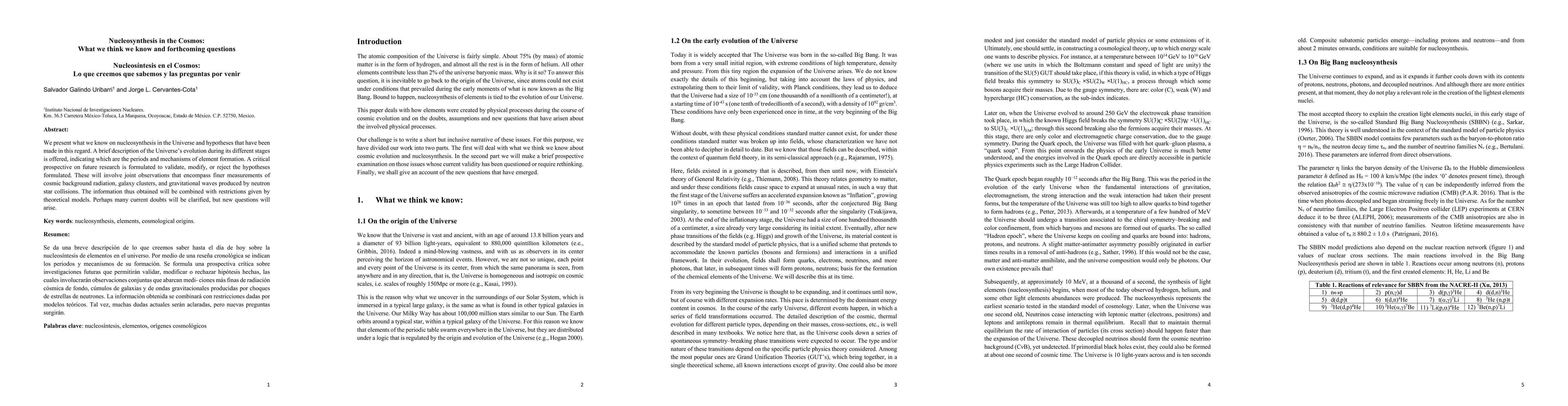 Thumbnail for Nucleosynthesis in the Cosmos: What we think we know and forthcoming
  questions