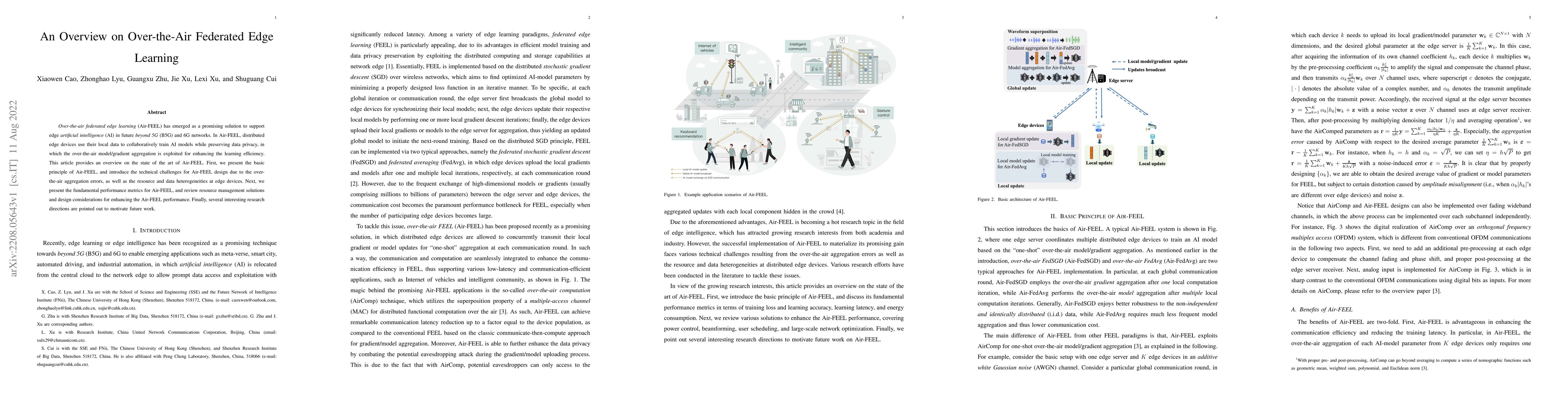 Thumbnail for An Overview on Over-the-Air Federated Edge Learning