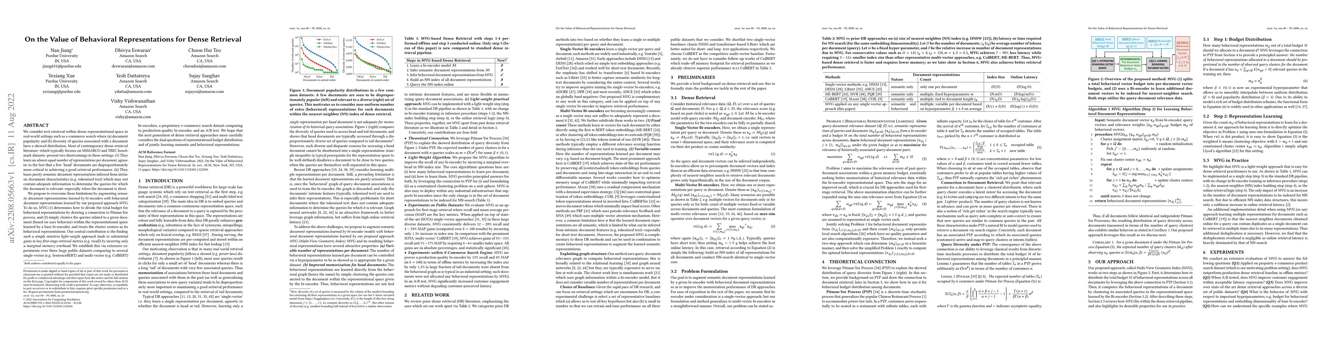 Thumbnail for On the Value of Behavioral Representations for Dense Retrieval