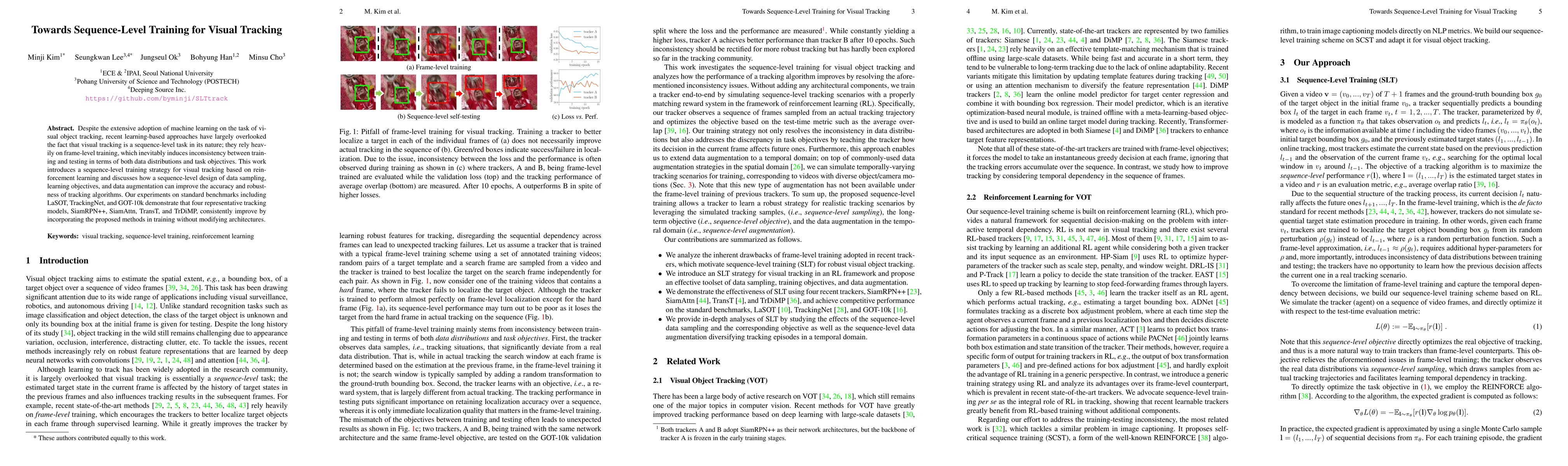 Thumbnail for Towards Sequence-Level Training for Visual Tracking