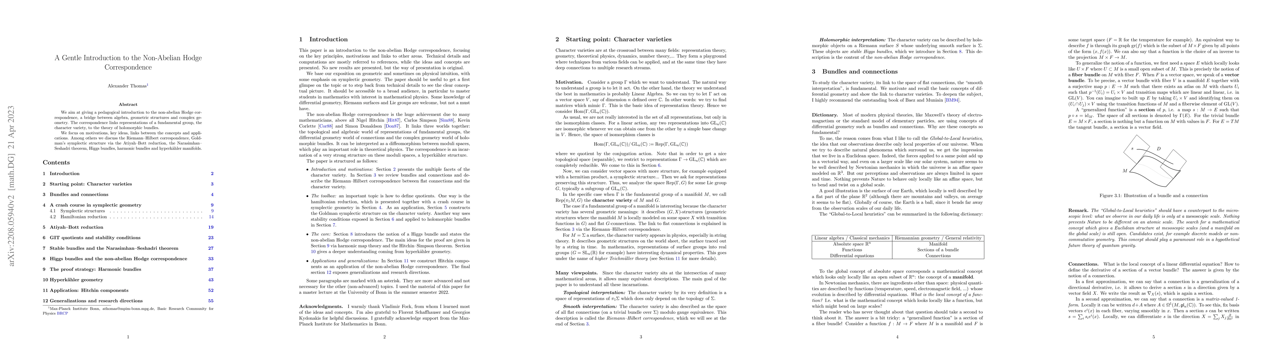 Thumbnail for A Gentle Introduction to the Non-Abelian Hodge Correspondence