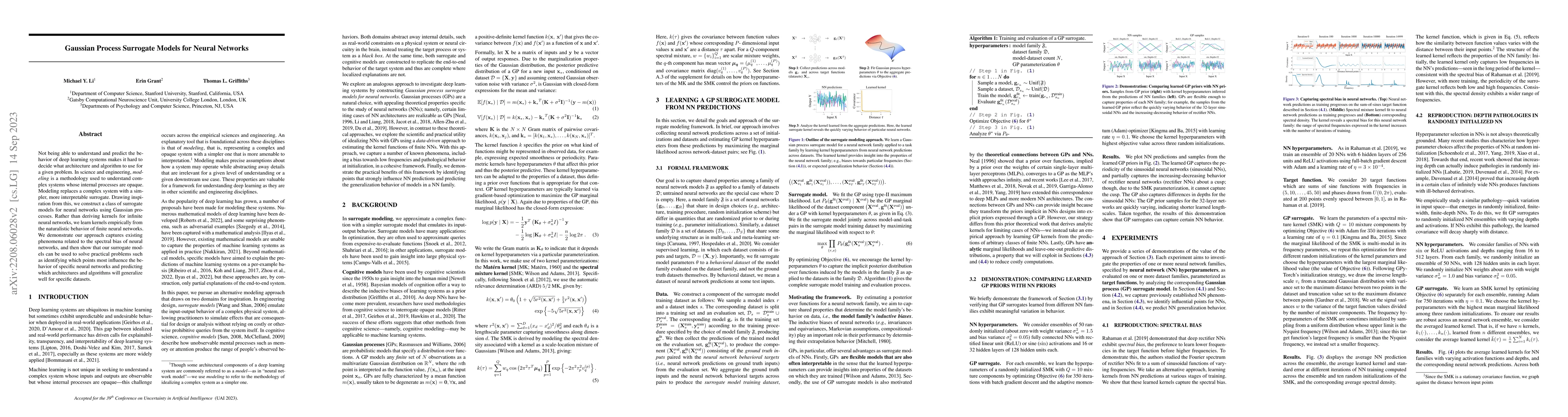 Thumbnail for Gaussian Process Surrogate Models for Neural Networks