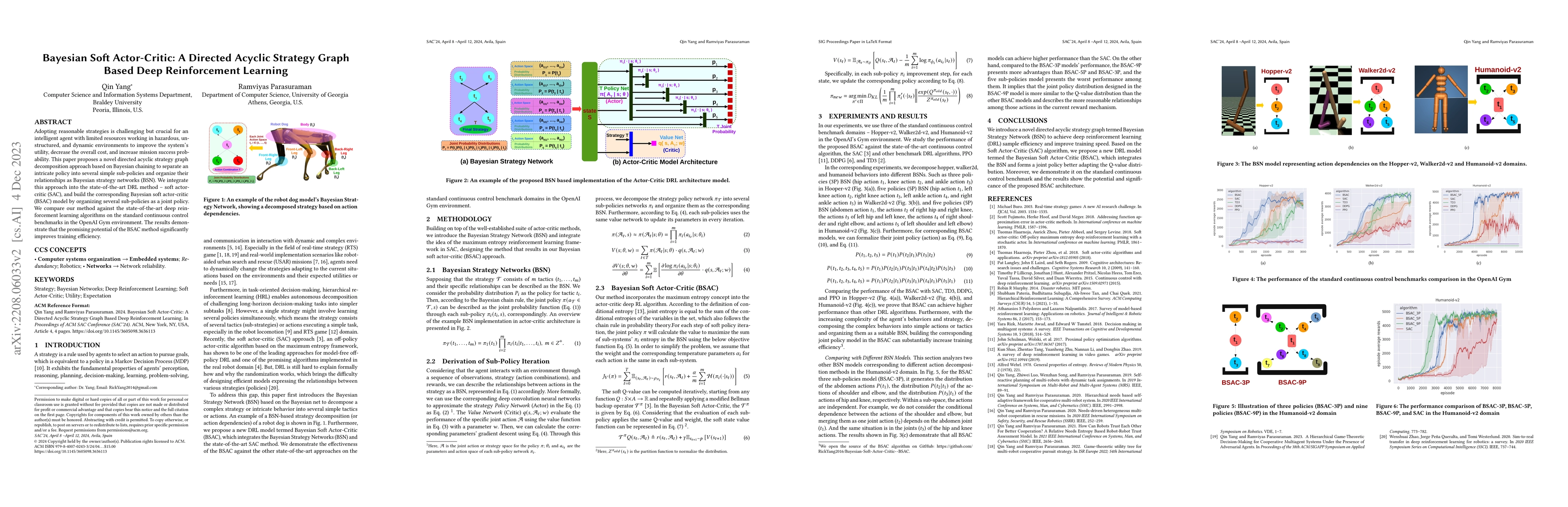 Thumbnail for Bayesian Soft Actor-Critic: A Directed Acyclic Strategy Graph Based Deep
  Reinforcement Learning